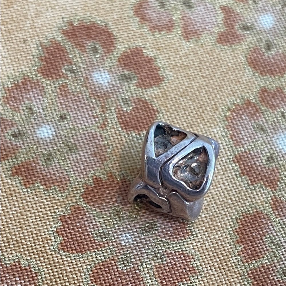 Chamilia Heart 925 Silver Charm Bead